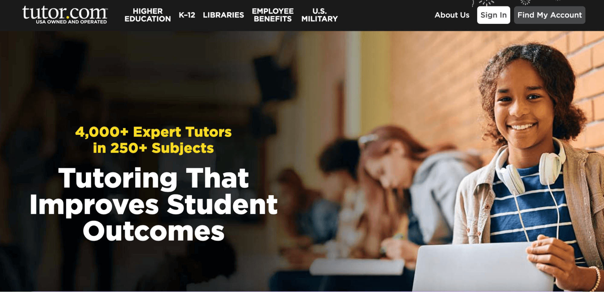 Khan Academy alternative #10: Tutor.com