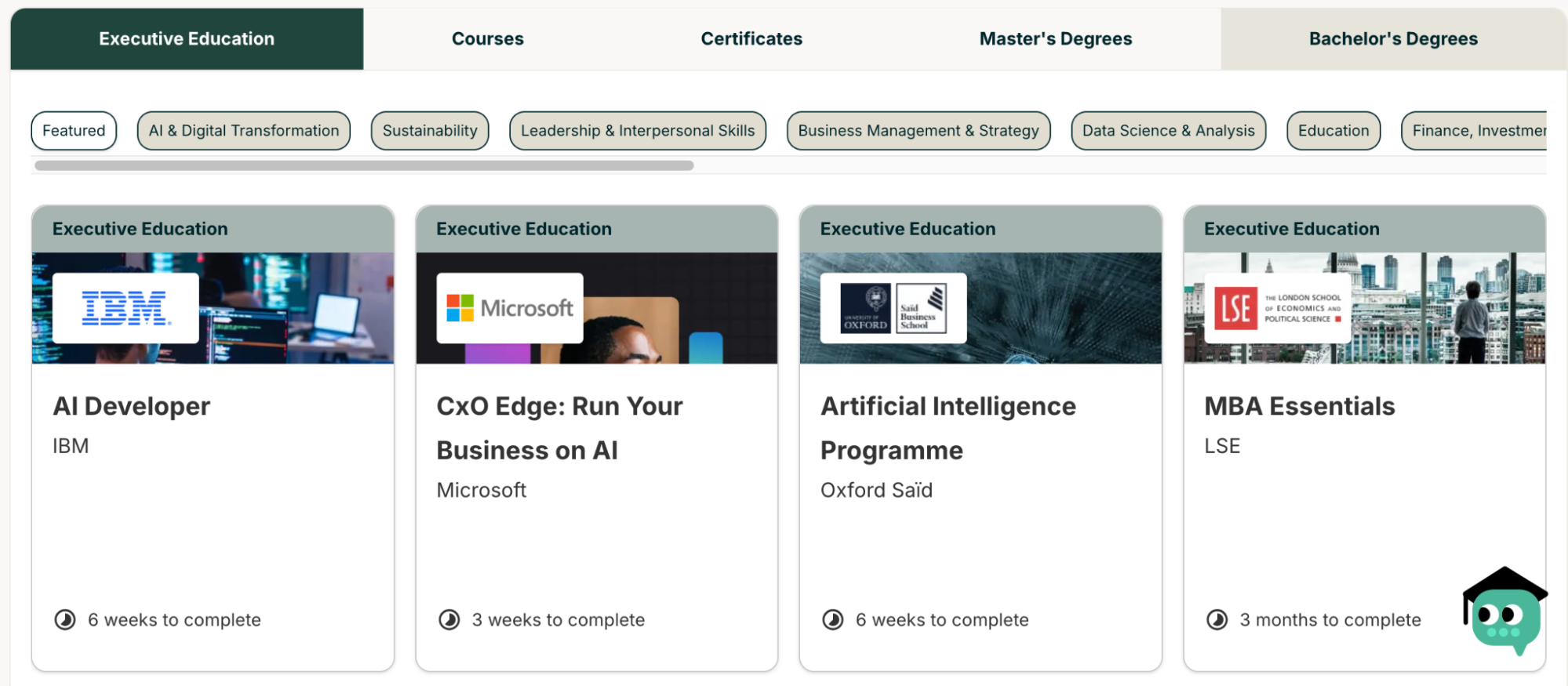 4. edX — Best For Academic Degrees Online