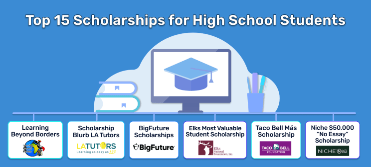 Top 15 scholarships for high school students