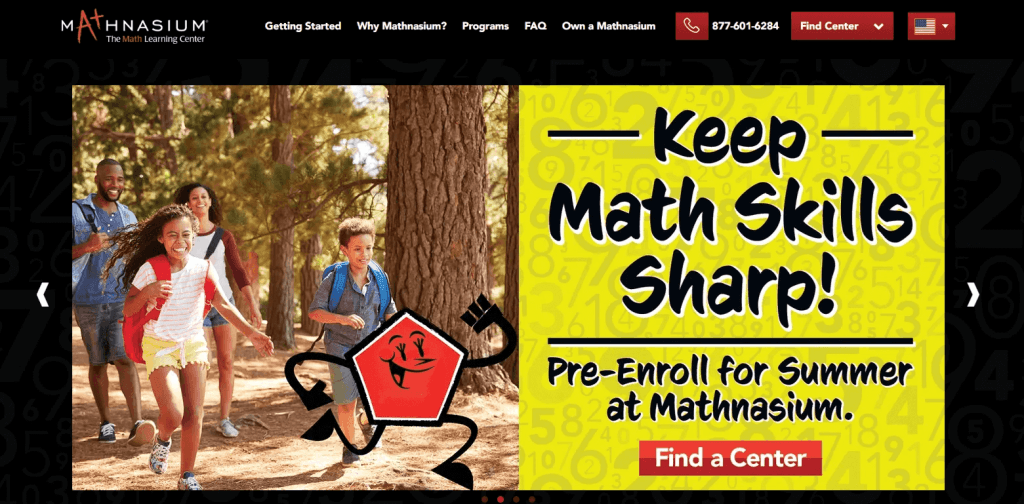 #8 Mathnasium homework help website