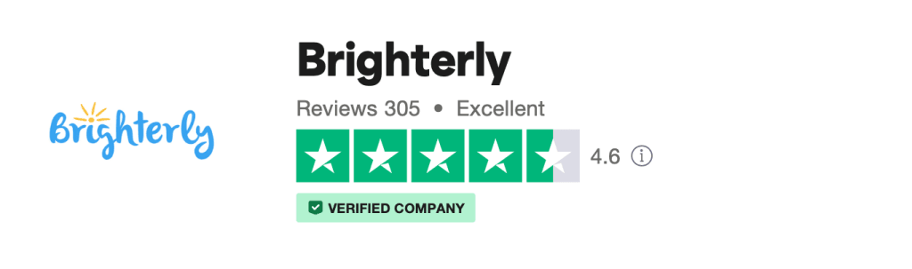 9 - Brighterly Trustpilot