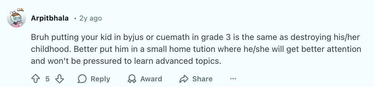 Cuemath reviews
