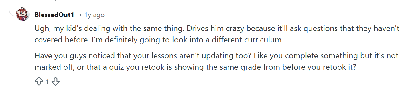 Reasons to choose Time4Learning alternatives