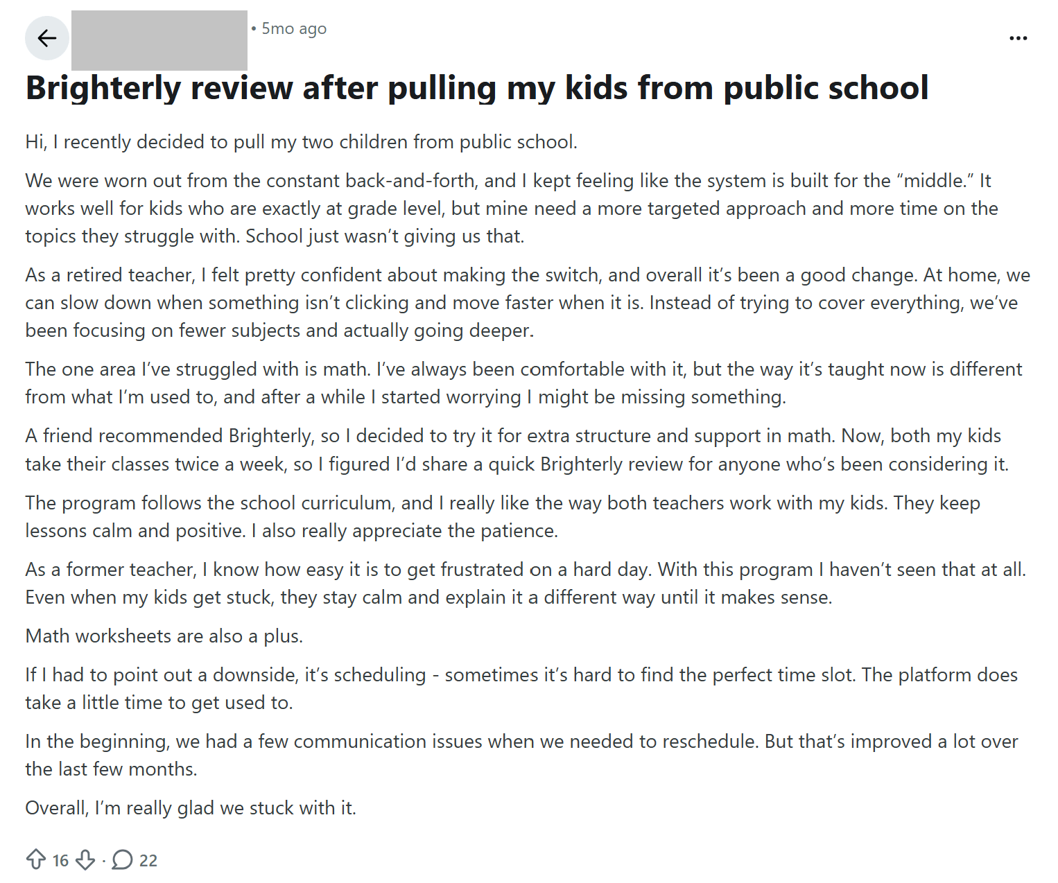 Best Brains vs Kumon vs Brighterly Reddit & Trustpilot Reviews