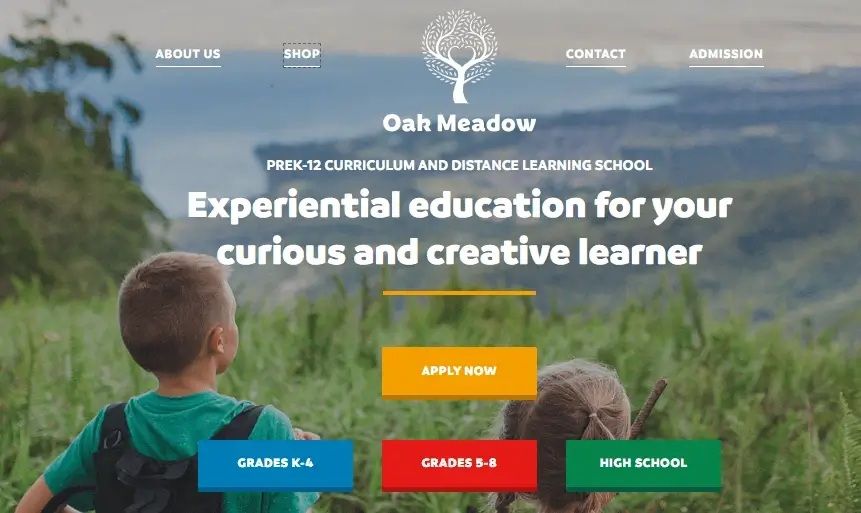 Oak Meadow homeschool math curriculum for ADHD
