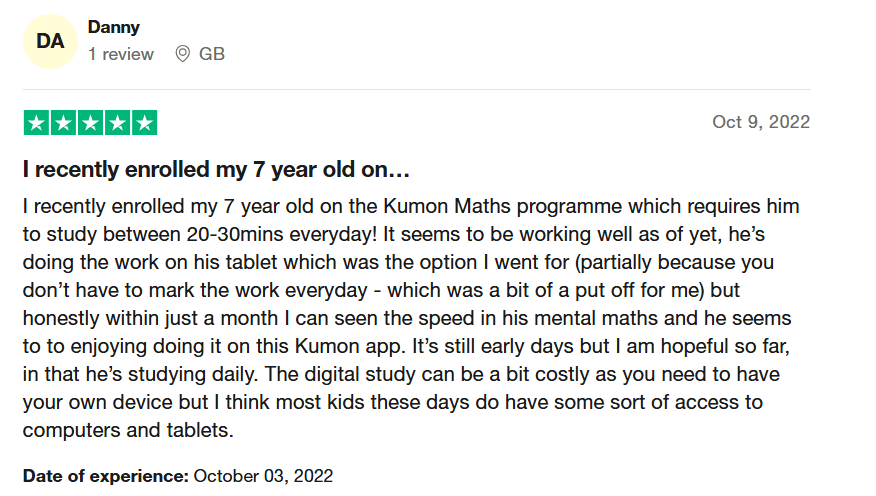 How much does Kumon cost?