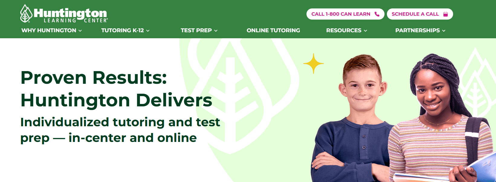 Alternative to Mathnasium #6: Huntington Learning Center