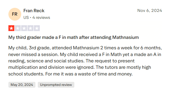 Reasons to choose Mathnasium alternatives