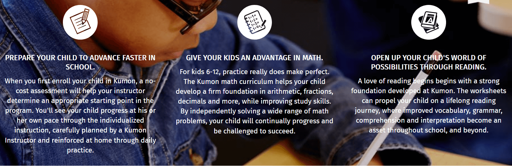 Kumon top features