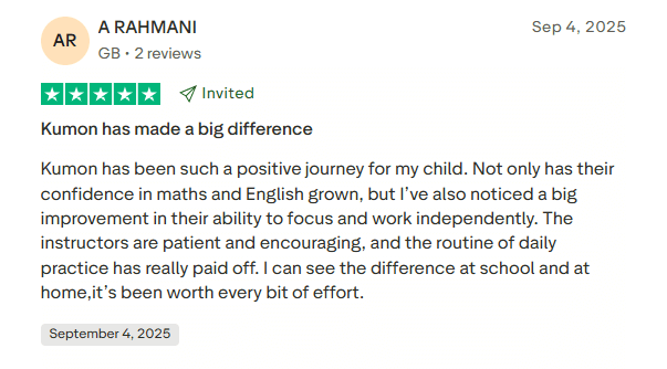 Alternative to Mathnasium #2: Kumon