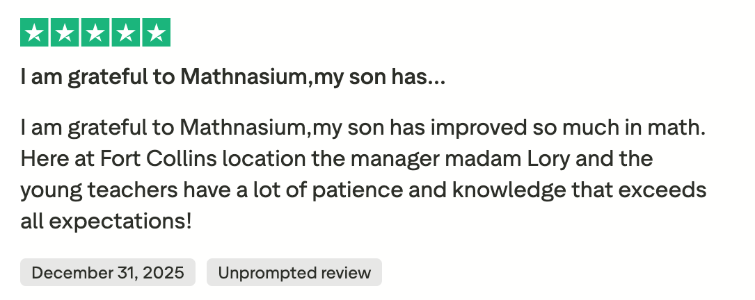 Mathnasium reviews from parents: Effectiveness