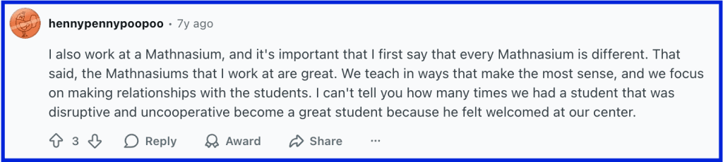 Reviews on Mathnasium: Is the learning approach effective?