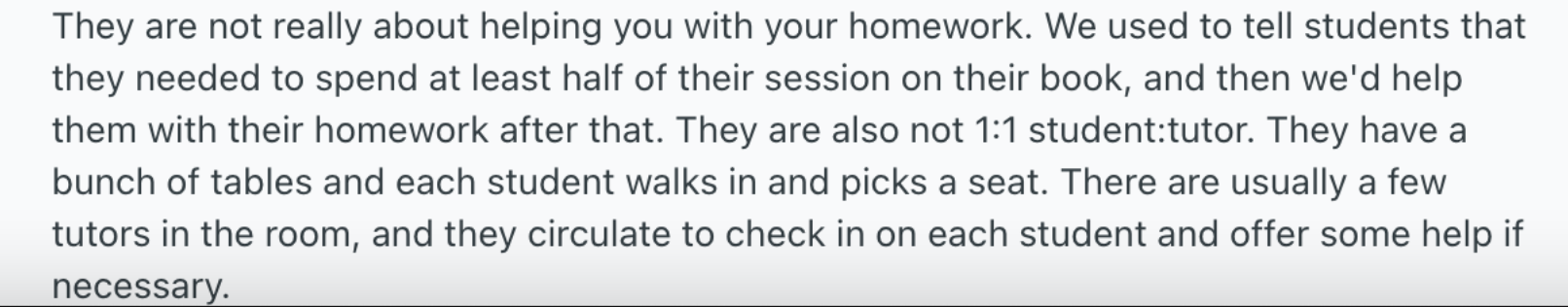 Mathnasium reviews from parents: Effectiveness