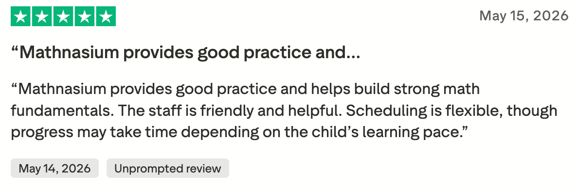 Mathnasium Reviews from Parents: Effectiveness