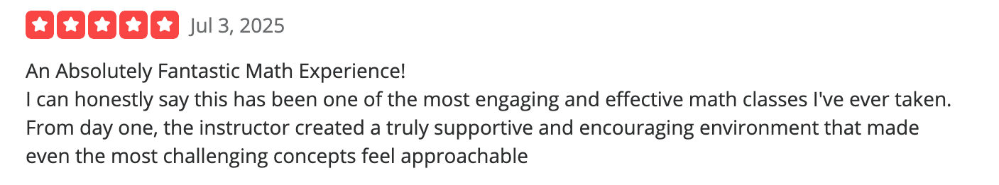 Reviews on Mathnasium: Connect Support