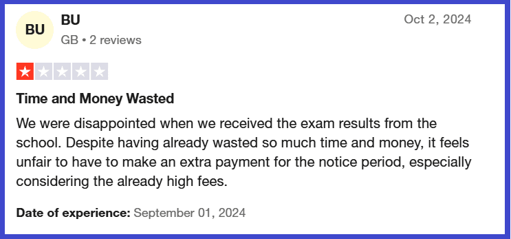 Common Mathnasium complaints: