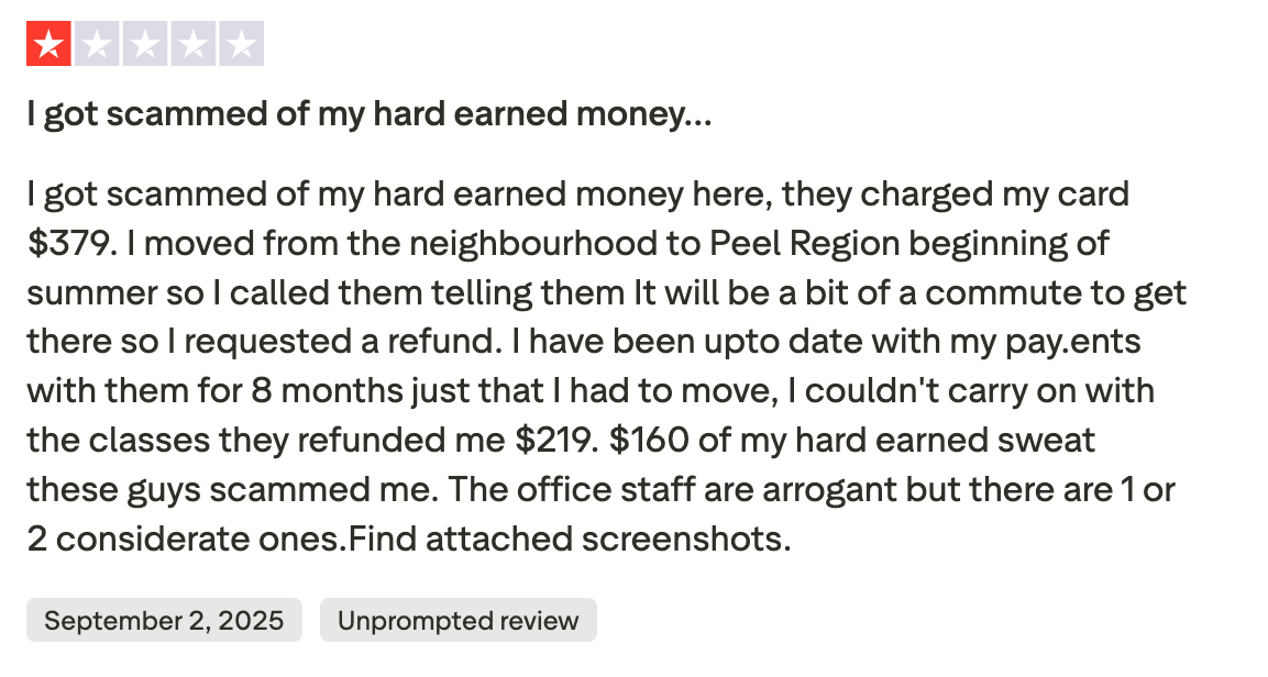 Common Mathnasium complaints