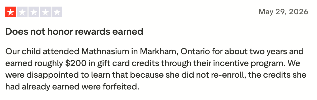 Common Mathnasium Complaints