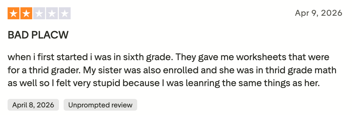 Common Mathnasium Complaints