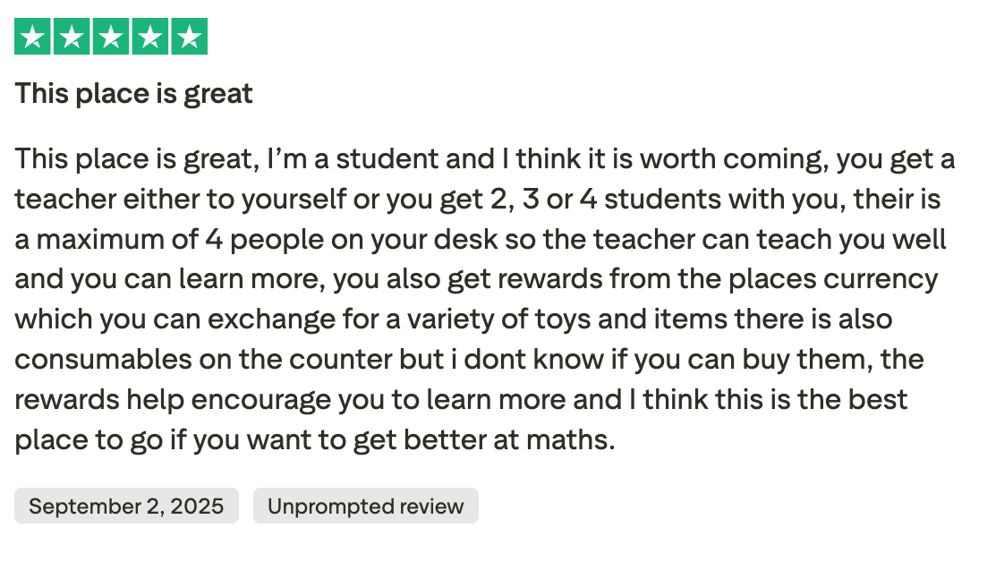 Mathnasium Features
