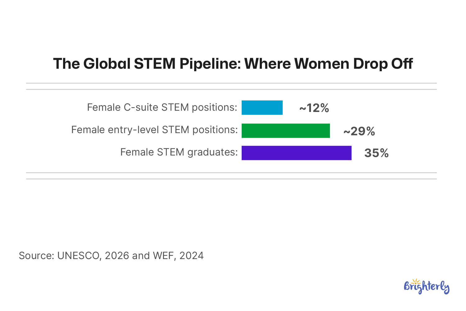 Workforce Gender Gap in STEM Statistics