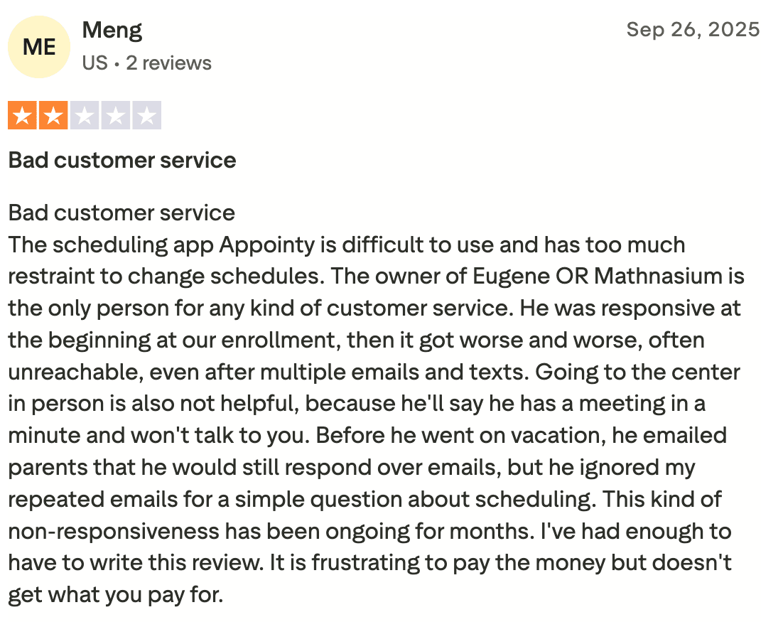 How much does Mathnasium cost for your kid?