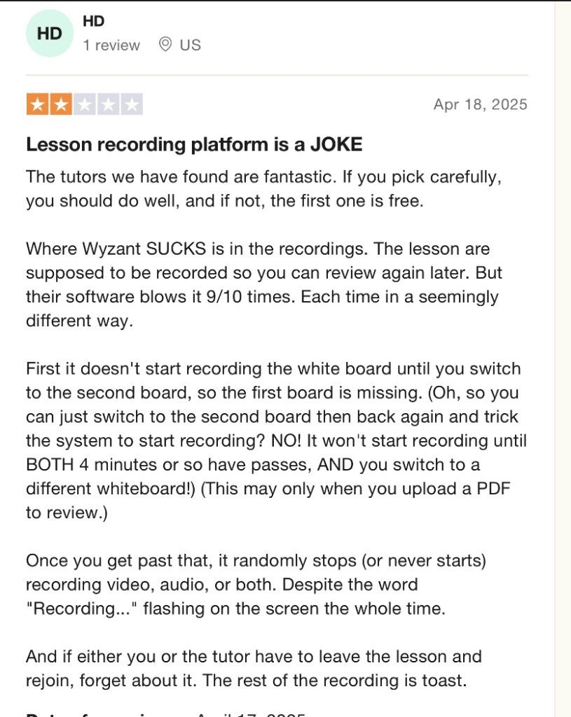 Wyzant reviews by students: Platform’s effectiveness