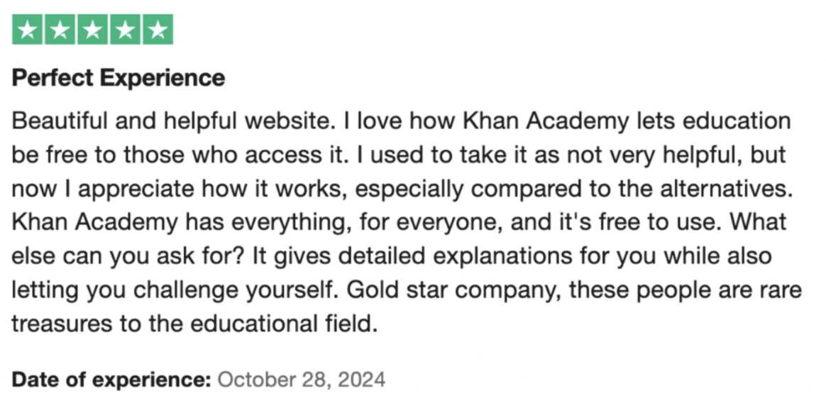 How does Khan Academy work? 