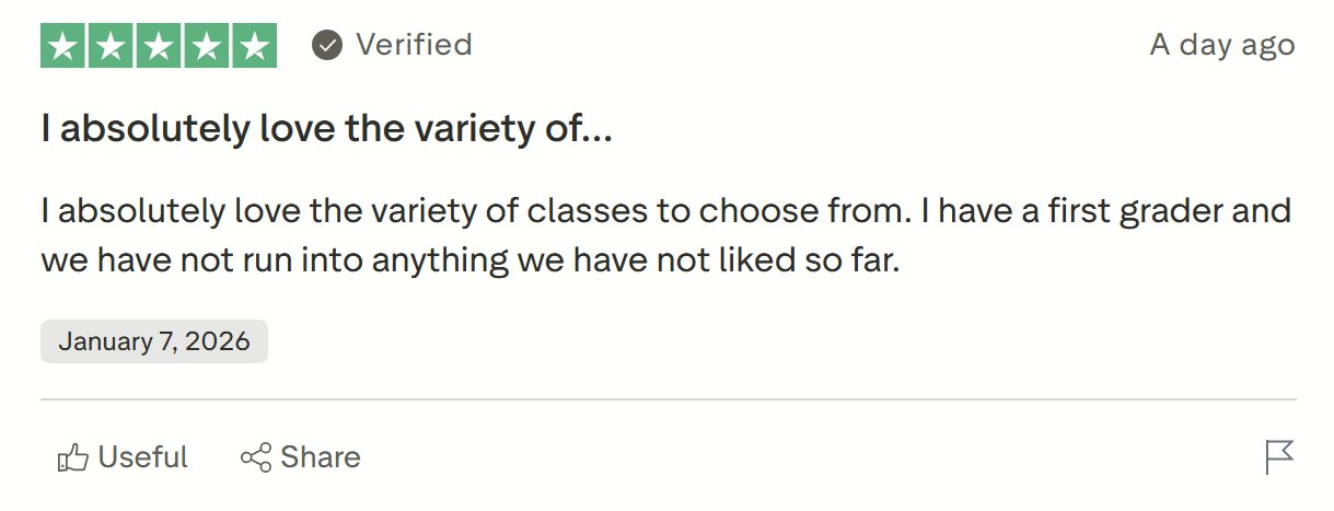 What users love about Outschool