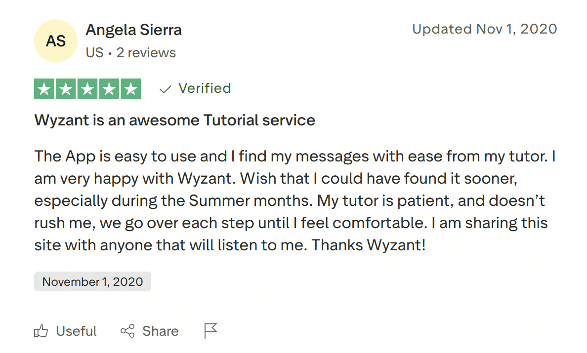 Wyzant review from users: Most popular opinions