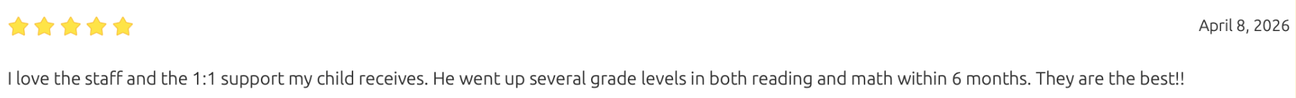 What Users Love About Huntington Learning Center