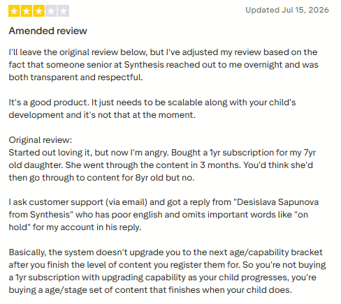 Synthesis Tutor Reviews: The Learning Approach