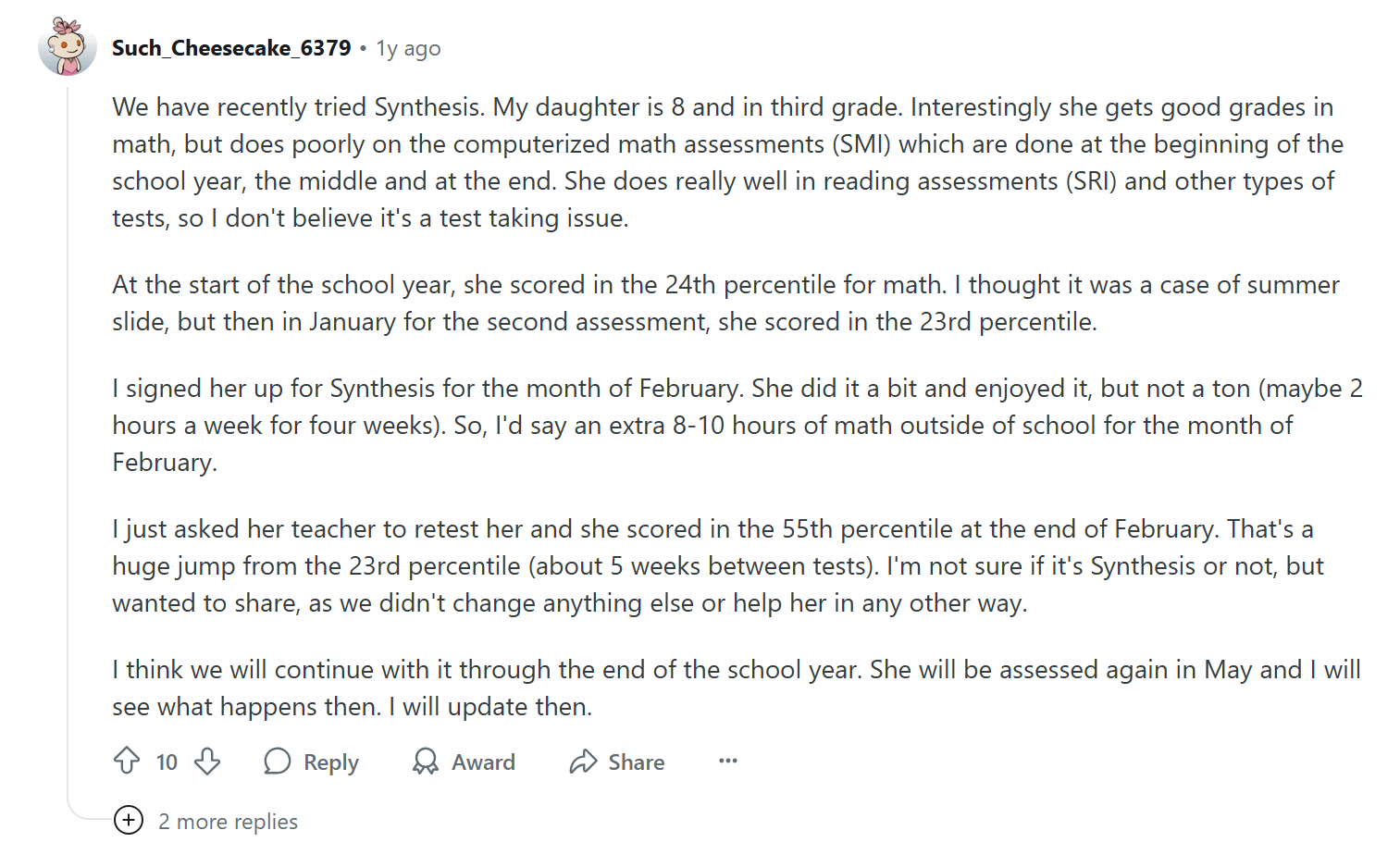 Synthesis Math Tutor reviews: Platform’s effectiveness