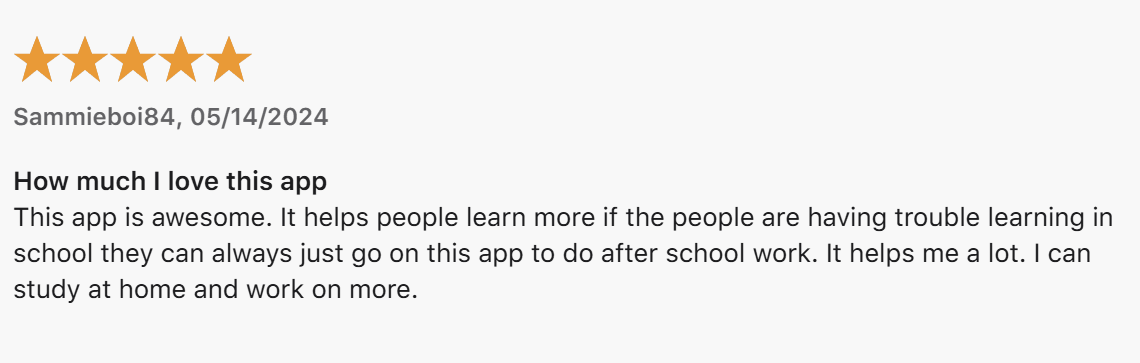 Synthesis review: What parents and students really think about the platform