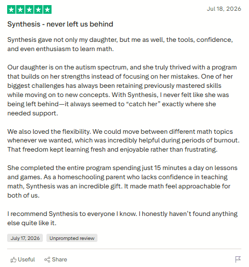 What Users Love About Synthesis Tutor