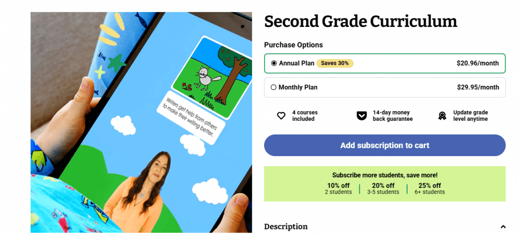 How much is Time4Learning?