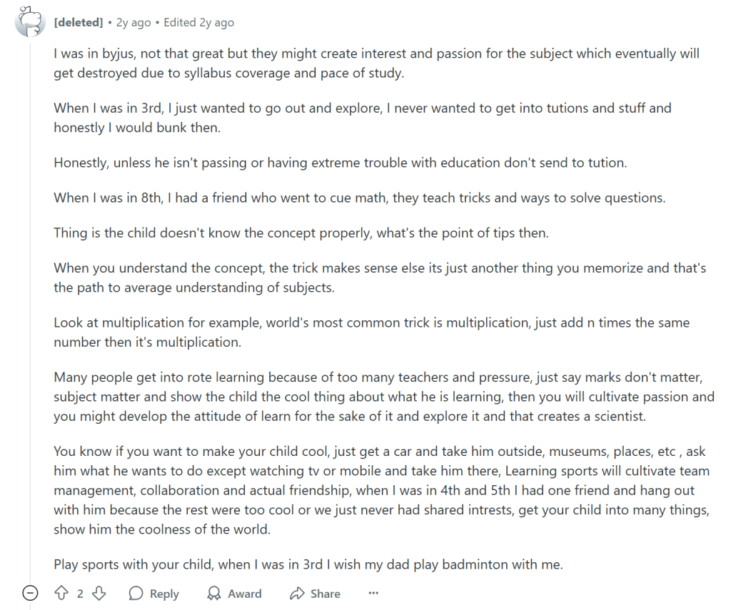 Common complaints about Cuemath