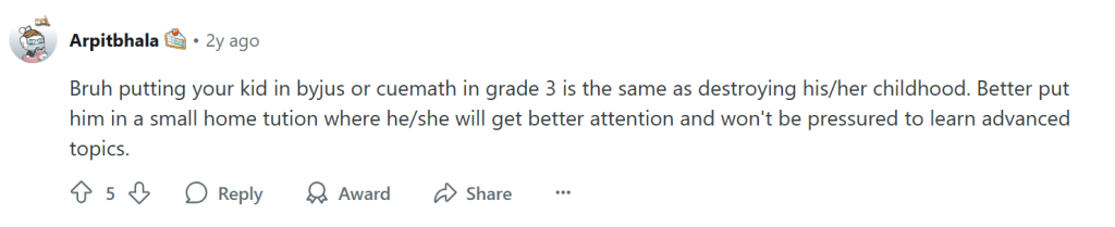 What users love about Cuemath