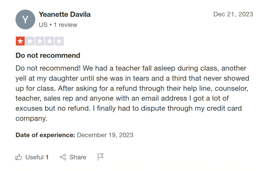 Cuemath reviews complaints by parents and students