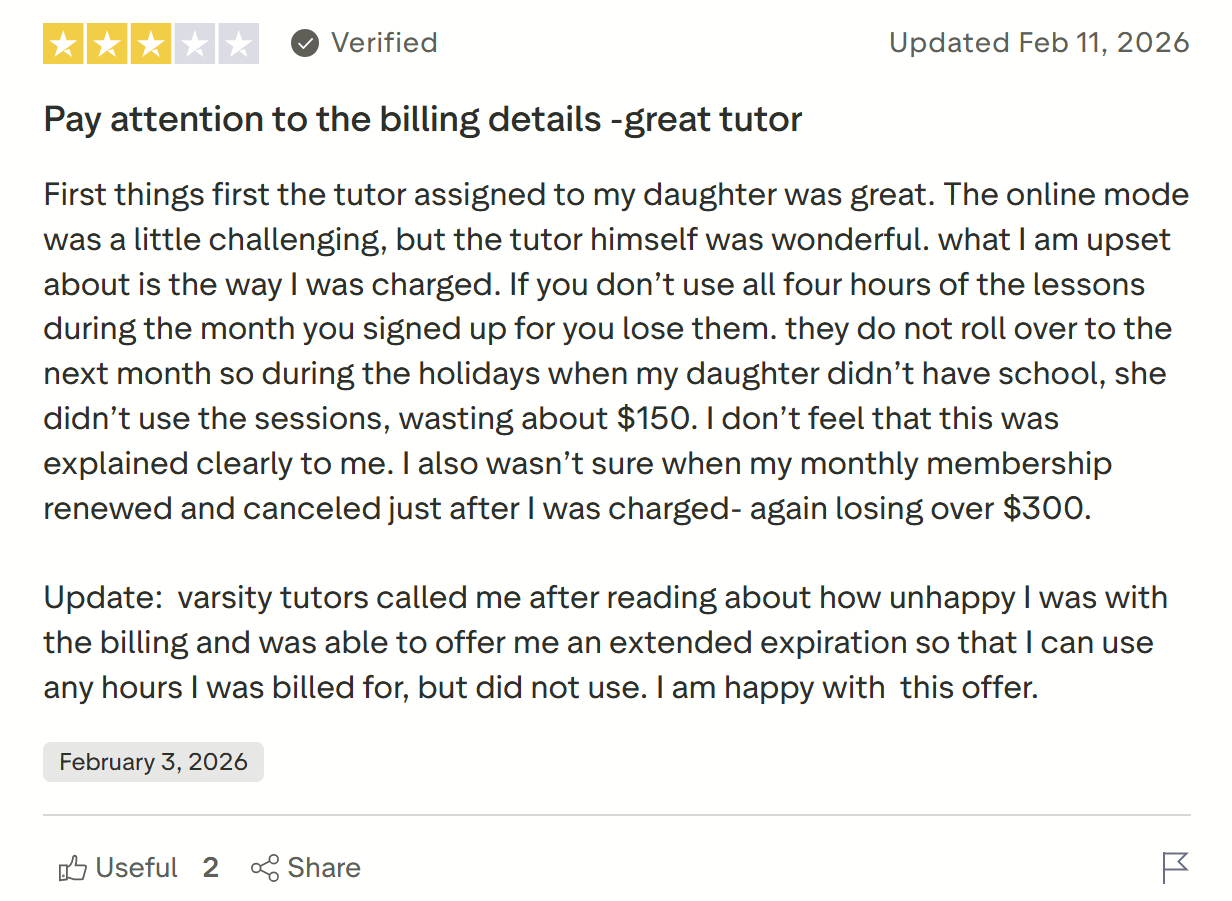 Why To Cancel Varsity Tutors Reddit & Trustpilot Reviews