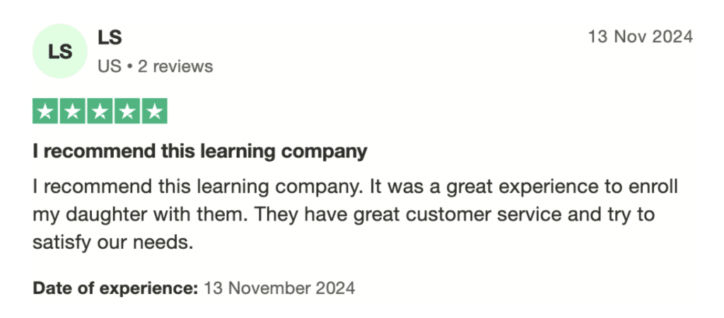 Learner tutoring reviews complaints