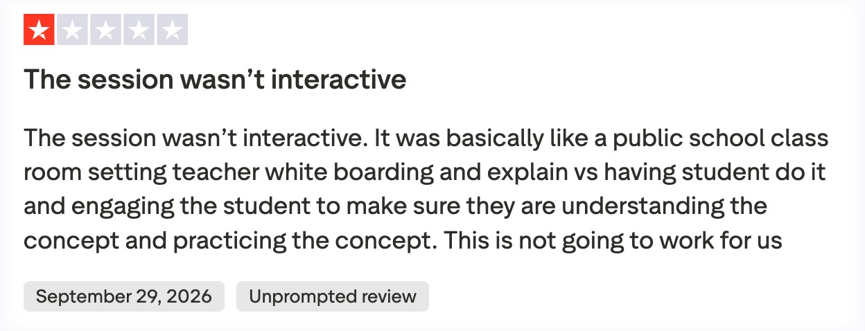 Learner Reviews: The Platform's Impact on Students' Skills