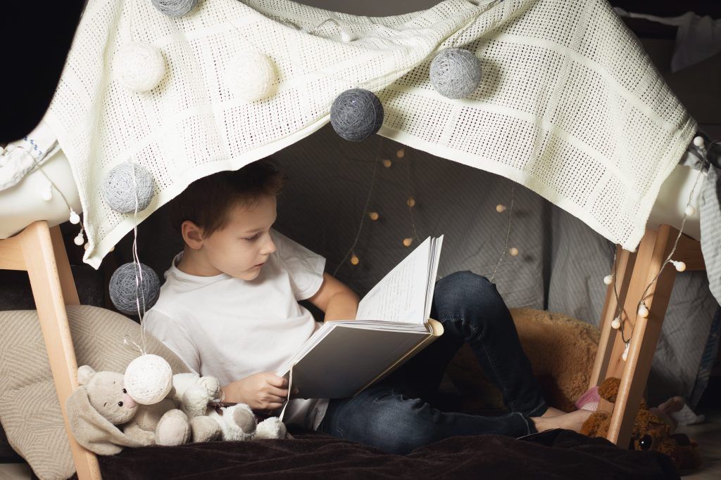 Make reading fun: Create a cozy space