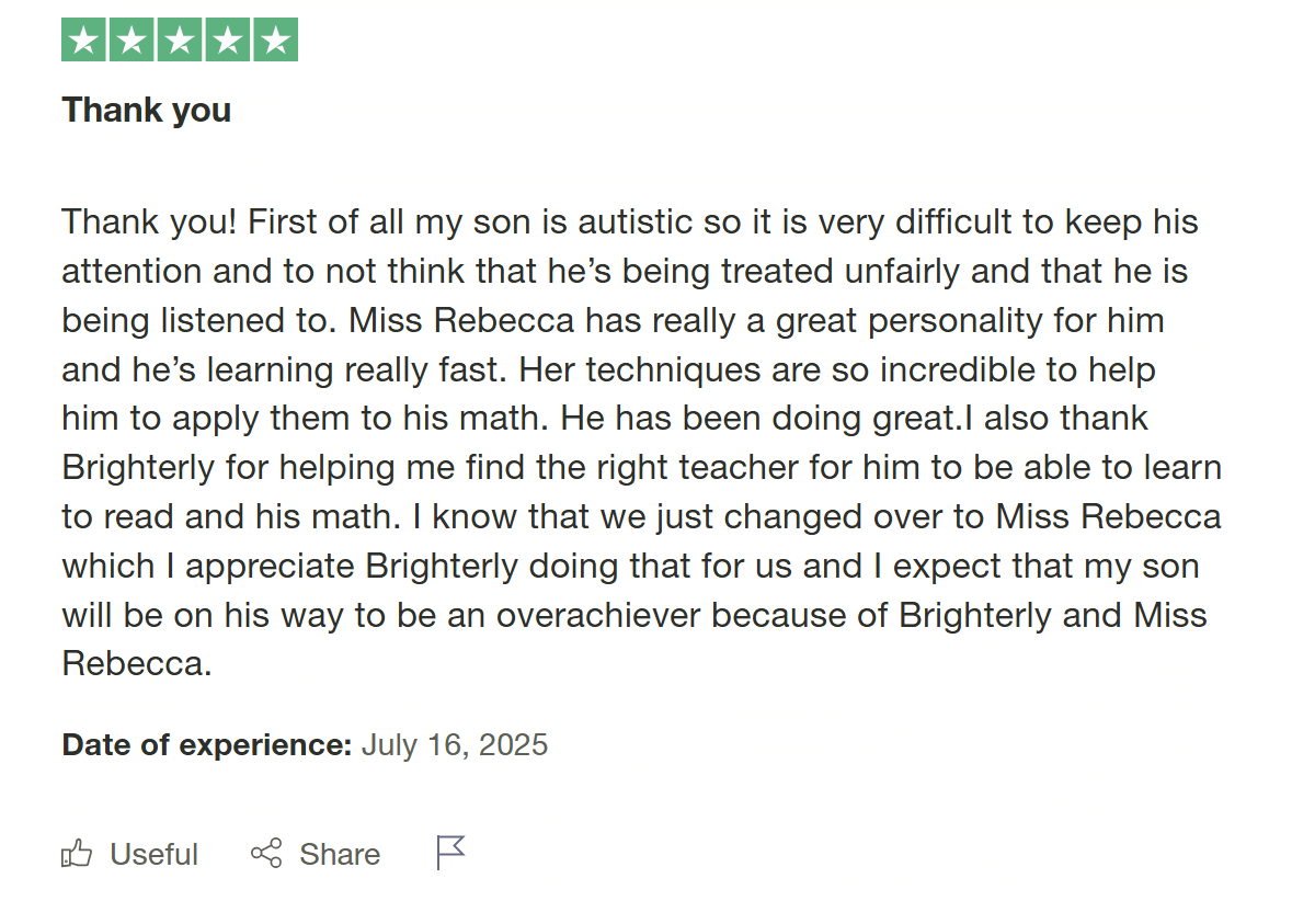 Brighterly reviews
