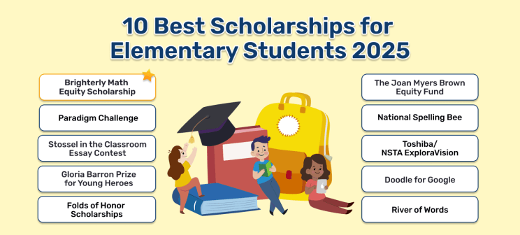 10 Best Scholarships for Elementary Students 2025