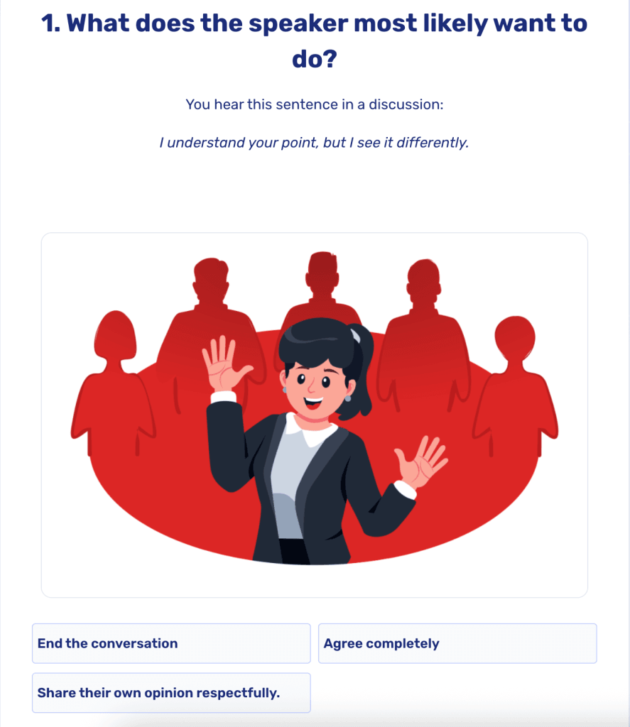 Point of view worksheet: Tests
