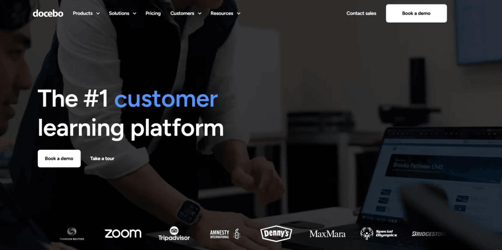 Docebo best LMS platform