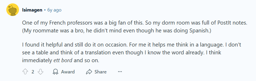 How to get better at ELA: Label things at home