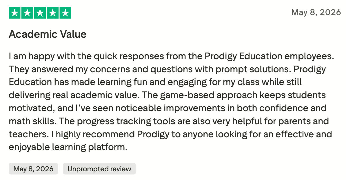 Prodigy Math Pros