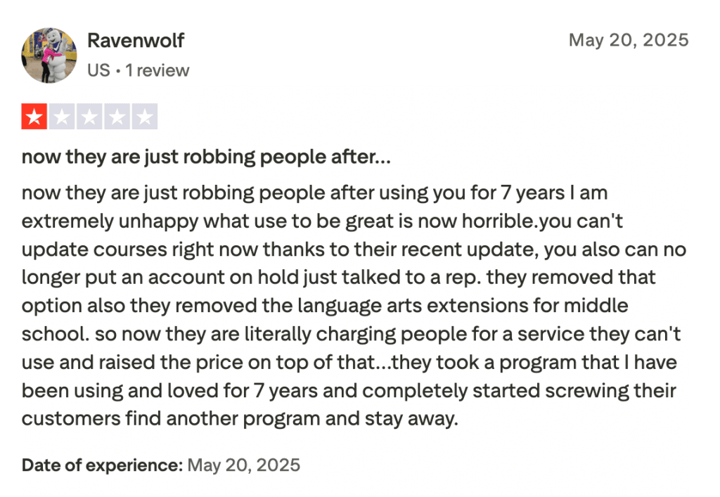 Time4Learning reviews complaints